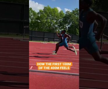 The LAST 100m of a 400m💀 ❌|| 2023 Track & Field Memes #shorts