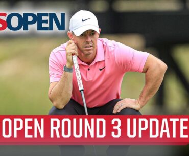 2023 U.S. Open ROUND 3 UPDATE: Rickie Fowler LEADS, Rory McIlroy Chasing 5th Major I CBS Sports