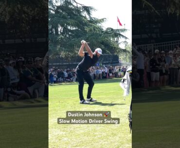 Dustin Johnson Driver Swing - Slow Motion 2023 US Open LA Country Club