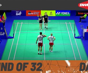 TOYOTA GAZOO RACING Thailand Open 2023 | Day 2 | Court 3 | Round of 32