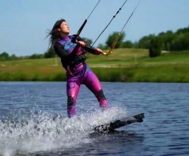 Kitesurfing @ Porsche European Open 2023