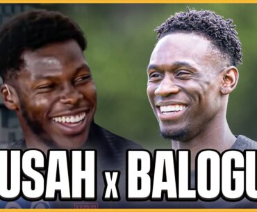 Yunus Musah reveals the FIRST thing said to new USMNT teammate Folarin Balogun! 👀