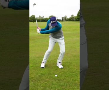 How to hit ball then turf golf strikes (golf basics)