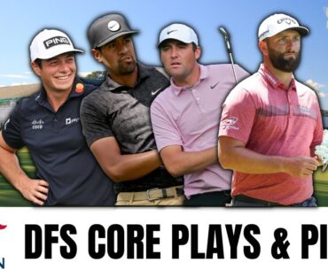 US OPEN 2023 | DraftKings PGA DFS Picks | Top 4 Core Plays!