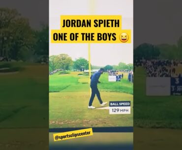 Jordan Speith Iron shot ⛳️ #golf #pga #shorrts
