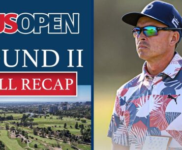 2023 U.S. Open Round 2: Rickie Fowler HOLDS Solo Lead Heading Into Round 3 I CBS Sports