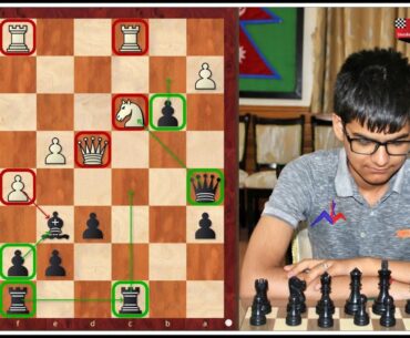 YOUNG TALENT PURUSHOTTAM SILWAL (1828) BEATS FIDE MASTER MEHDI HASAN (2212) | SACC CHESS 2023 |