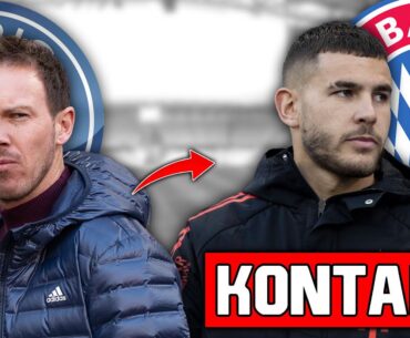 Nagelsmann lockt Lucas Hernandez zu PSG! Ex-Trainer kontaktiert Bayern-Profi!