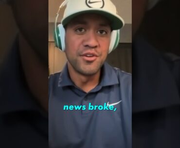 Tony Finau Reacts to the LIV-PGA Merger News