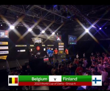 2023 World Cup of Darts Belgium v Finland