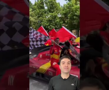 Festa nas ruas de Maranello: Ferrari desfila pelas ruas com as 499P pelo triunfo em Le Mans.