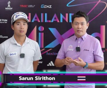 Thailand Mixed Series 2023 Stableford Challenge #4 | Interview | Round 2 | Sarun Sirithon