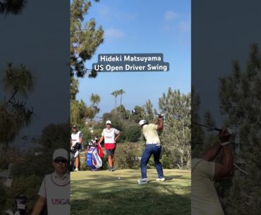 Hideki Matsuyama Slow Motion Driver Swing - US Open Golf 2023
