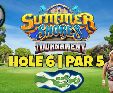 Master, QR Hole 6 - Par 5, ALBA - Summer Shores Tournament, *Golf Clash Guide*