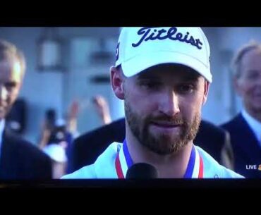 Wyndham Clark 2023 U.S. Open Trophy Ceremony Post Round Interview; Wyndham Clark WINS 2023 U.S. Open