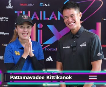 Thailand Mixed Cup 2023 #3 | Interview | Round 1 | Pattamavadee K. | TrustGolf Tour | WPGATOUR