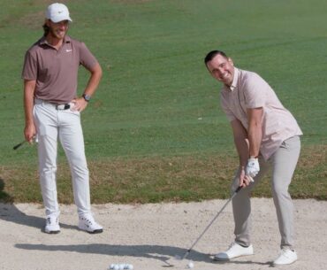 Pro Tip: ALWAYS blame the bunker (ft. Tommy Fleetwood and Tom Kim)