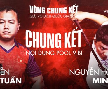 🔴Trực tiếp | Nguyễn Anh Tuấn vs Nguyễn Hoàng Minh Tài | Chung kết Giải Billiards & Snooker VĐQG 2023