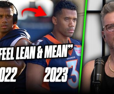 Russell Wilson Feels "Lean & Mean" After Losing Major Weight | Pat McAfee Reacts