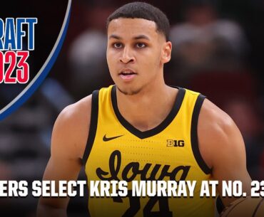 Portland Trail Blazers select Kris Murray with No. 23 pick | 2023 NBA Draft