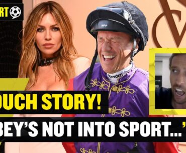 Peter Crouch tells HILARIOUS story about wife's Frankie Dettori blunder as he discusses new film! 🤣