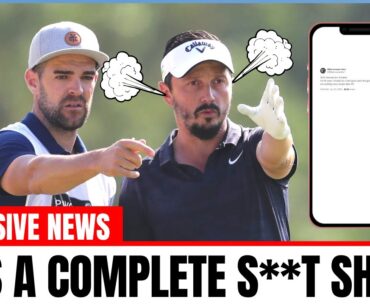 Tour Pro FURIOUSLY RAGES about SLOW PLAY ON SOCIAL MEDIA DURING HIS ROUND!!