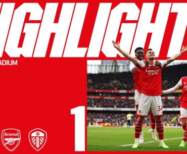 HIGHLIGHTS | Arsenal vs Leeds United (4-1) | Jesus (2), White and Xhaka