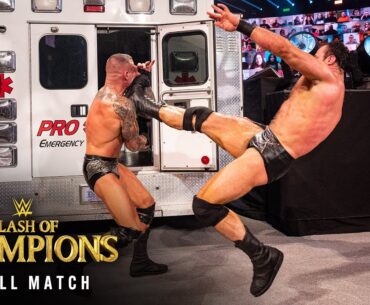 FULL MATCH - Drew McIntyre vs. Randy Orton - WWE Title Ambulance Match: WWE Clash of Champions 2020