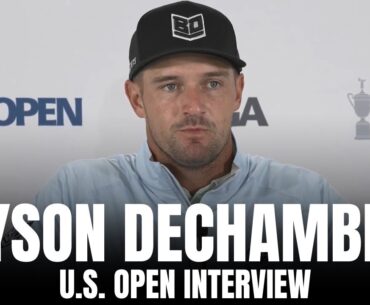 Bryson DeChambeau talks "Business As Usual" at LIV Golf After Merger & Being Slept On at U.S. Open