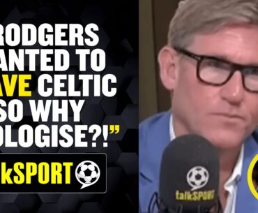 "IT WOULD BE A LIE!" 🤷‍♂️ Simon Jordan says Brendan Rodgers shouldn't say sorry for leaving Celtic ❌