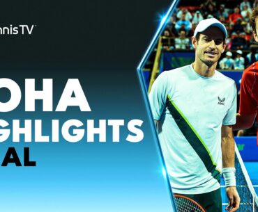 Andy Murray vs Daniil Medvedev For The Title! | Doha 2023 Final Highlights