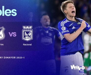 Millonarios vs. Nacional (goles) | Liga BetPlay Dimayor 2023-I | Final Vuelta