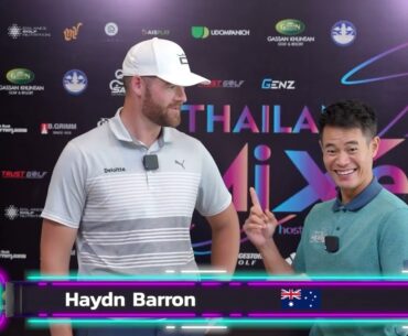 Thailand Mixed Series 2023 Stableford Challenge #4 | Interview | Round 3 | Haydn Barron