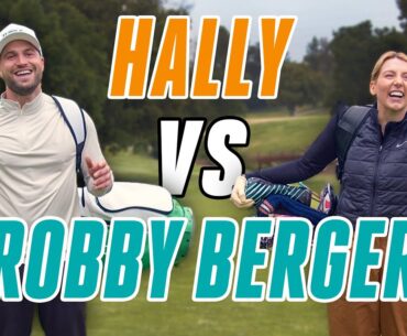 Robby Berger Goes Head-to-Head with Hally Leadbetter | On The Tee | Golf Digest