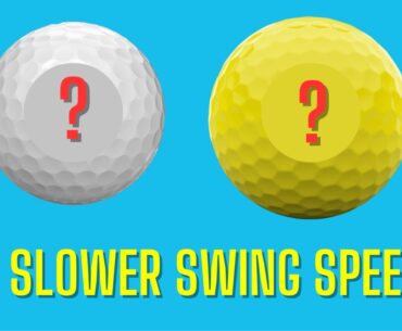 TOP 10 Golf Balls For Slower Swing Speeds