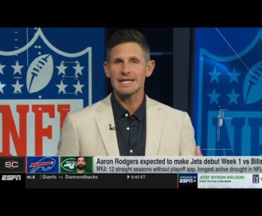 Aaron Rodgers expected to make Jets debut Week 1 vs Bills - ESPN's Dan Orlovsky receives