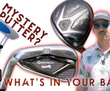 Left-Handed Golfer Reveals His Bag: Titleist, Taylormade, and a Surprise NIKE Putter!