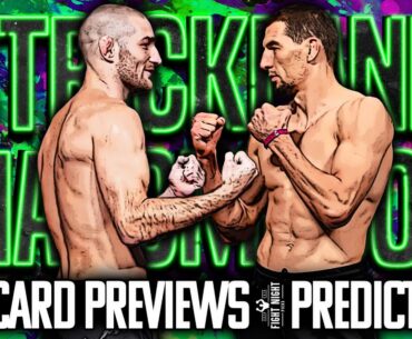 UFC Fight Night: Strickland vs. Magomedov Full Card Previews & Predictions