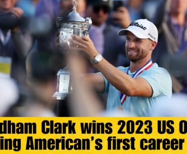 Wyndham Clark wins 2023 US Open, clinching American’s First Career Major | Update 24.7