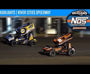 World of Outlaws NOS Energy Drink Sprint Cars | River Cities Speedway | June 2nd, 2023 | HIGHLIGHTS