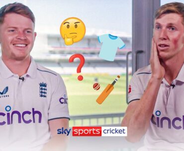 Who has the WORST fashion sense? 👕❌ |  England players on their Ashes teammates 👀