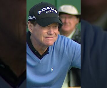 When Tom Watson rolled back the years ⏳ | Great Final Days #shorts