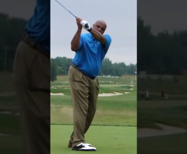 Charles Barkley's Golf Swing [SMOOTH] 😆