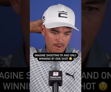 Rickie Fowler interview following his career low 60 #golf #shorts