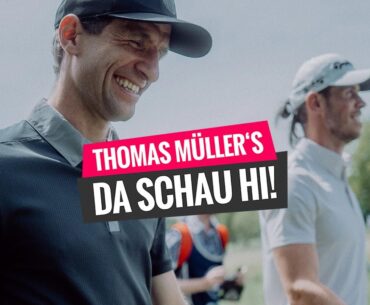 Golf-Match between Thomas Müller and Gareth Bale