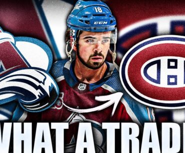 HABS MAKE AN AMAZING TRADE: ALEX NEWHOOK TO MONTREAL CANADIENS FROM COLORADO AVALANCHE (Kent Hughes)