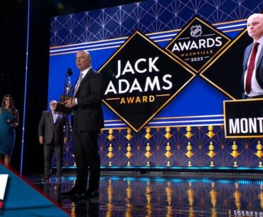 Bruins' Jim Montgomery Wins 2022-23 Jack Adams Award As NHL Coach Of The Year