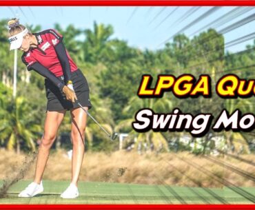 LPGA Queen "Nelly Korda" Smooth Swings & Powerful Slow MotionsㅣDriver Iron