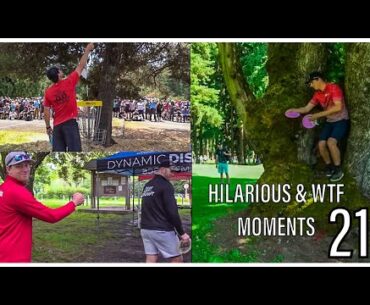HILARIOUS AND "WTF" MOMENTS IN DISC GOLF COVERAGE - PART 21