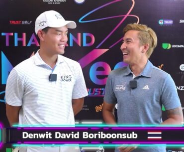 Thailand Mixed Cup 2023 #3 | Interview | Round 2 | Denwit David B. | TrustGolf Tour | WPGATOUR